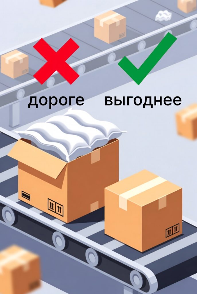 Ozon запускает тест доупаковки товаров на складах