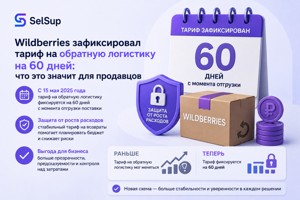 Фиксация тарифов Wildberries в 2026 году: 60 или 90 дней