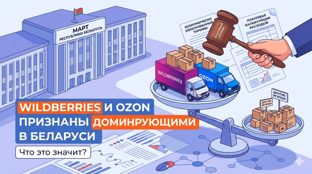 Wildberries и Ozon признаны доминирующими в Беларуси