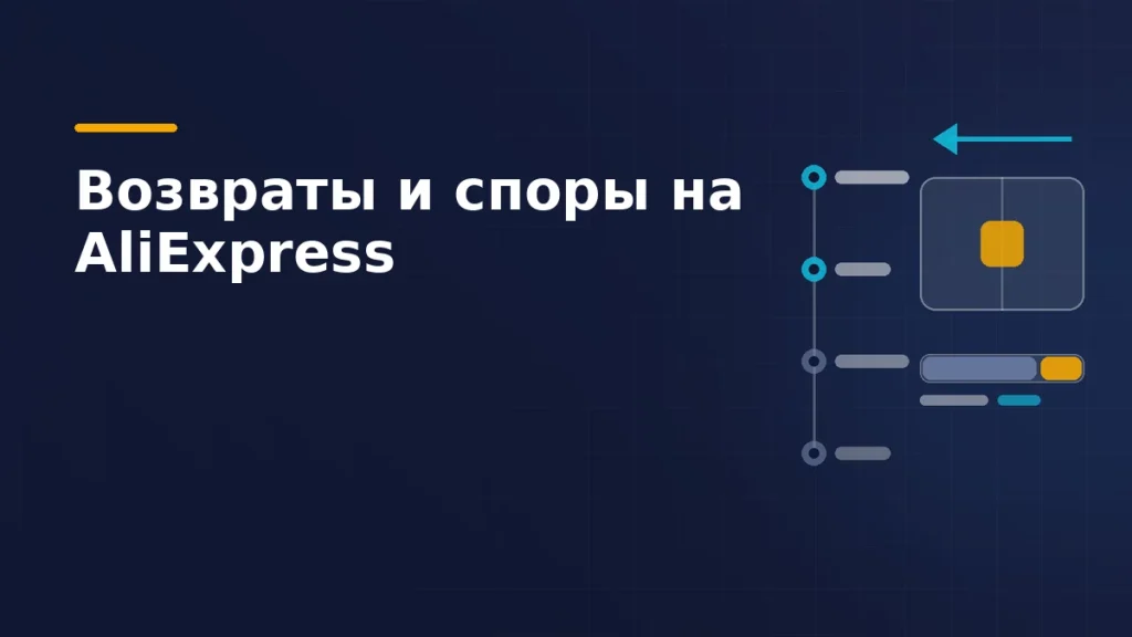 Возвращённая посылка идёт обратно к продавцу, рядом шкала сроков спора и заблокированная сумма заказа