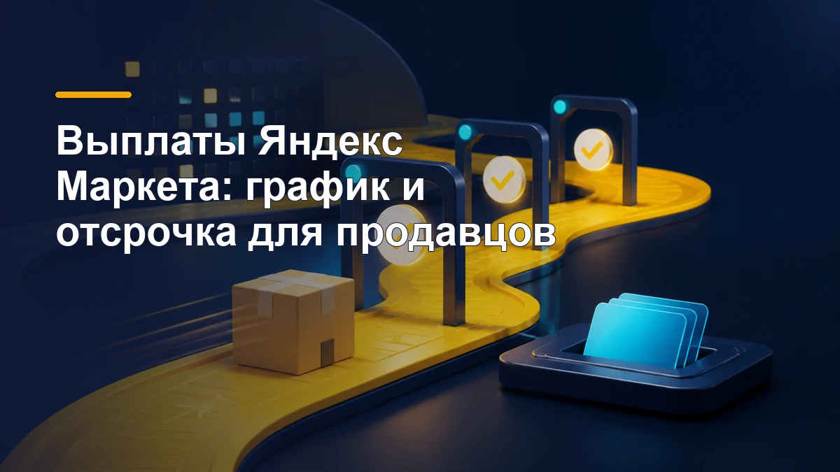 Маршрут выплаты продавцу Яндекс Маркета от заказа до расчётного счёта