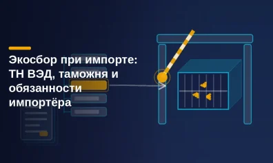 Экосбор при импорте: ТН ВЭД, таможня и обязанности импортёра