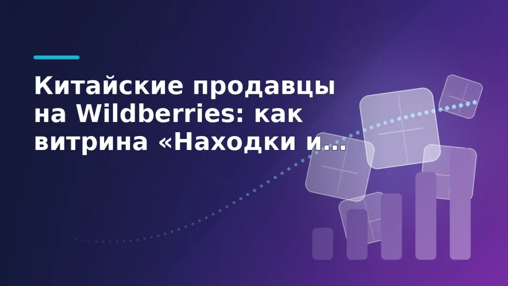 Витрина «Находки из Китая» на Wildberries и конкуренция российских селлеров с китайскими продавцами