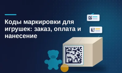Коды маркировки для игрушек: заказ, оплата и нанесение