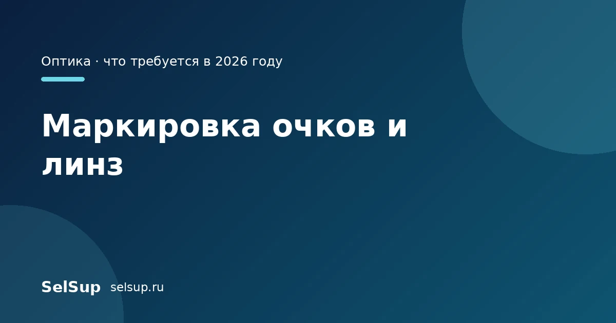 Маркировка очков: обозначения на дужке и статус в системе «Честный знак»