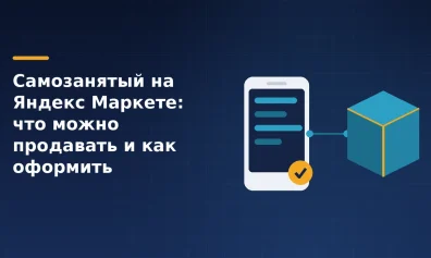 Самозанятый на Яндекс Маркете: что можно продавать и как оформить
