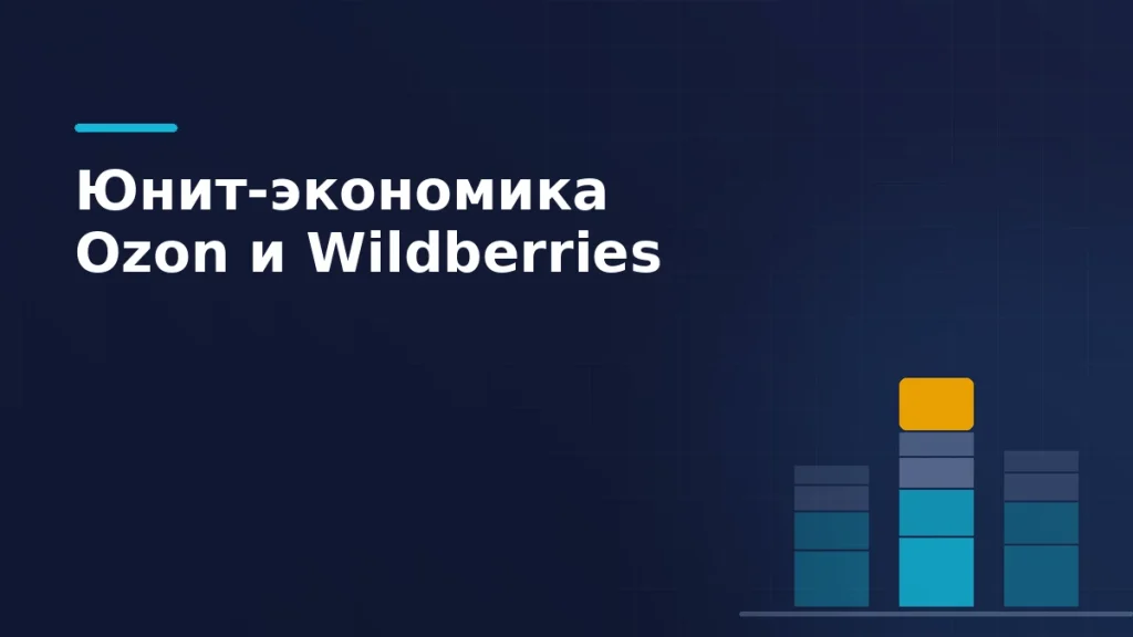 Столбец цены товара, разобранный на комиссию, логистику, хранение и налог, и доля прибыли селлера сверху