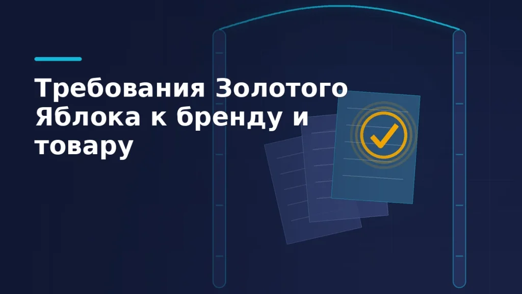 Тёмная обложка: пропускной контур с документами и печатью одобрения в фирменных цветах SelSup