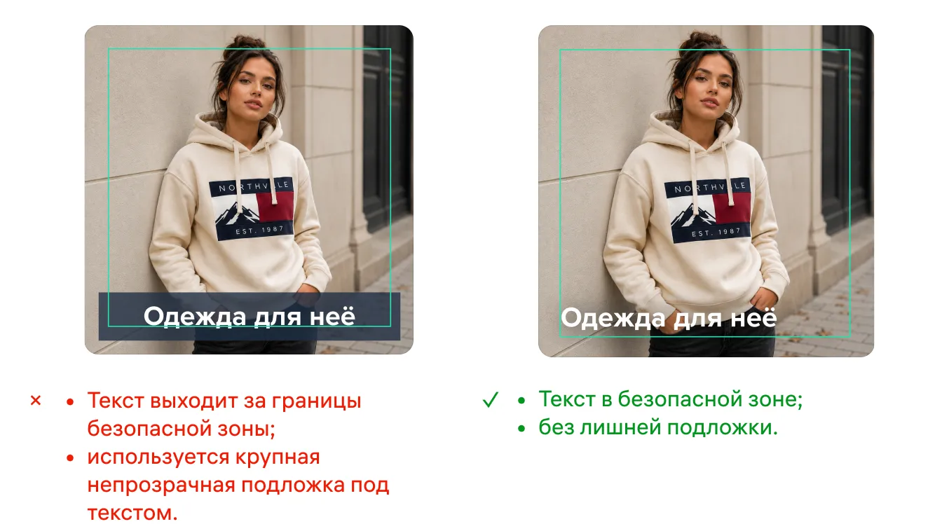 Материал инструкции: Как работать с элементами бренд-зоны: правила и рекомендации