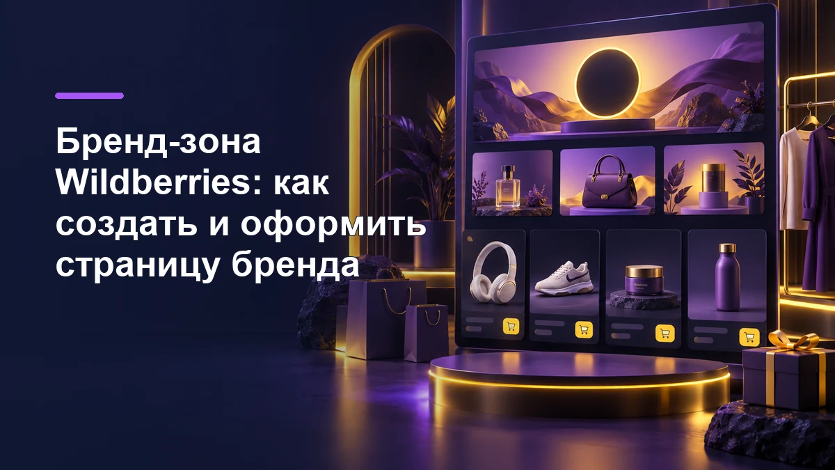 Бренд-зона Wildberries: как создать и оформить страницу бренда