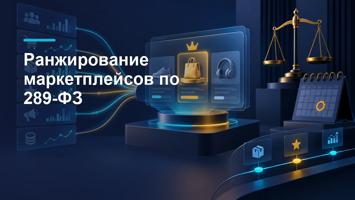 Продавец анализирует факторы ранжирования карточек товаров на маркетплейсах