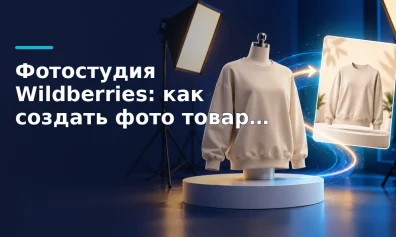 Фотостудия Wildberries: как создать фото товара с помощью нейросети