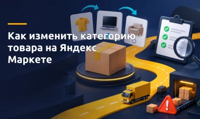 Как изменить категорию товара на Яндекс Маркете