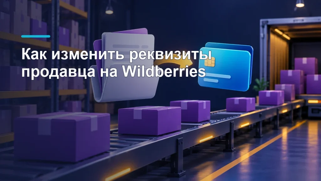 Владелец магазина сверяет юридические и банковские реквизиты кабинета Wildberries