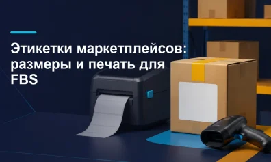Этикетки маркетплейсов: размеры и печать для FBS на Wildberries, Ozon и Яндекс Маркете