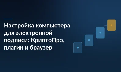 Настройка компьютера для электронной подписи: КриптоПро, плагин и браузер