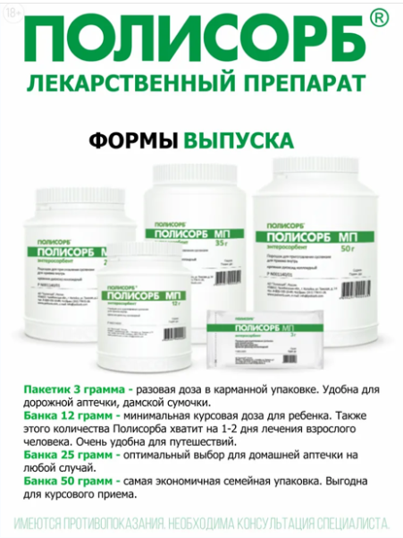 Пример инфографики для лекарственного препарата из справки Яндекс Маркета