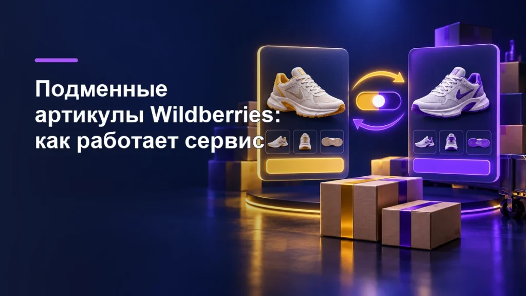 Карточки товаров и сервис подмены артикула Wildberries