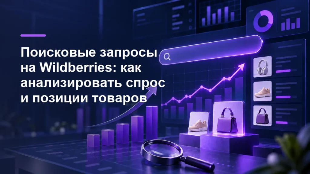 Аналитика поисковых запросов Wildberries: продавец изучает спрос и позиции товаров