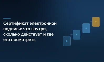 Сертификат электронной подписи: что внутри, сколько действует и где его посмотреть