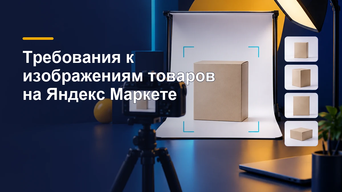 Подготовка фотографий товара для карточки на Яндекс Маркете
