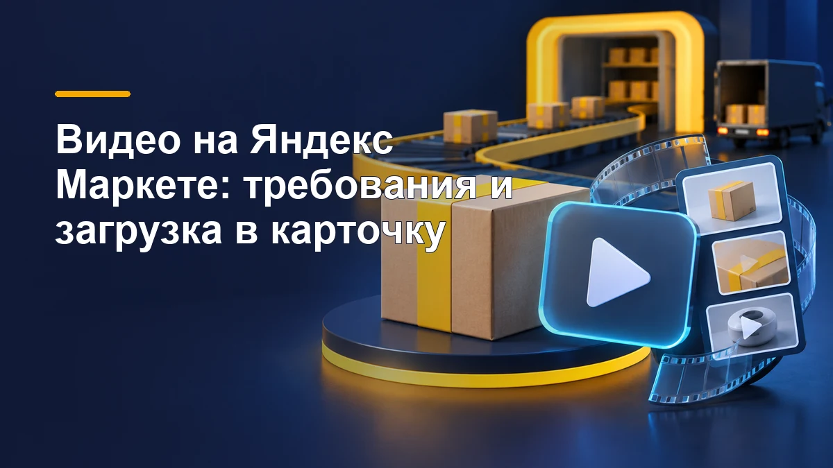 Коробка, видеоролик и путь товара на Яндекс Маркете