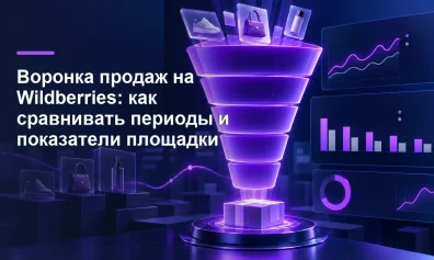 Воронка продаж на Wildberries: как сравнивать периоды и показатели площадки
