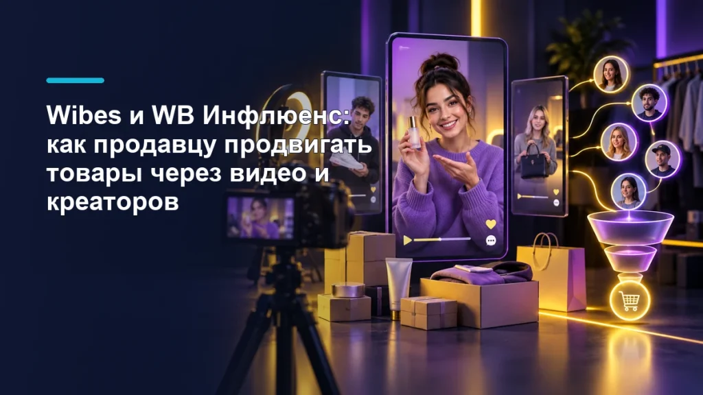 Wibes и WB Инфлюенс: как продавцу продвигать товары через видео и креаторов