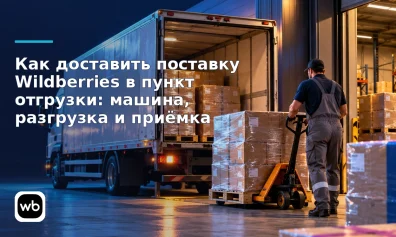 Как доставить поставку Wildberries в пункт отгрузки: машина, разгрузка и приёмка