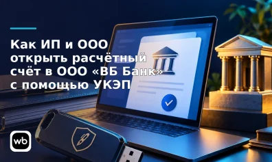 Как ИП и ООО открыть расчётный счёт в ООО «ВБ Банк» с помощью УКЭП