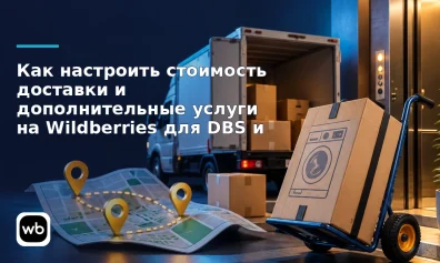 Как настроить стоимость доставки и дополнительные услуги на Wildberries для DBS и EDBS