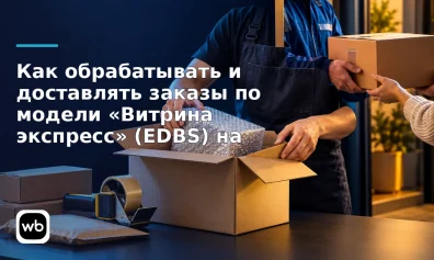 Как обрабатывать и доставлять заказы по модели «Витрина экспресс» (EDBS) на Wildberries
