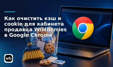 Как очистить кэш и cookie для кабинета продавца Wildberries в Google Chrome