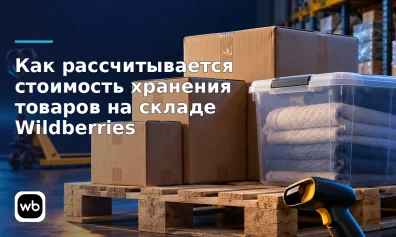 Как рассчитывается стоимость хранения товаров на складе Wildberries