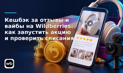 Кешбэк за отзывы и вайбы на Wildberries: как запустить акцию и проверить списания