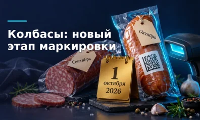 Маркировка колбас с 1 октября 2026: что проверить продавцу