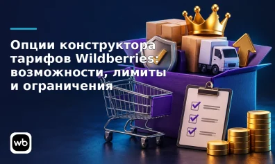 Опции конструктора тарифов Wildberries: возможности, лимиты и ограничения