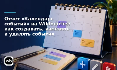 Отчёт «Календарь событий» на Wildberries: как создавать, изменять и удалять события