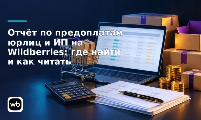 Отчёт по предоплатам юрлиц и ИП на Wildberries: где найти и как читать