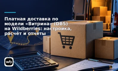 Платная доставка по модели «Витрина» (DBS) на Wildberries: настройка, расчёт и отчёты