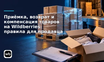 Приёмка, возврат и компенсация товаров на Wildberries: правила для продавца