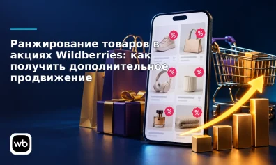 Ранжирование товаров в акциях Wildberries: как получить дополнительное продвижение