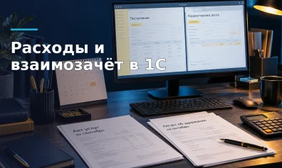 Расходы по договору на размещение Яндекс Маркета: учёт в 1С за периоды до октября 2024 года