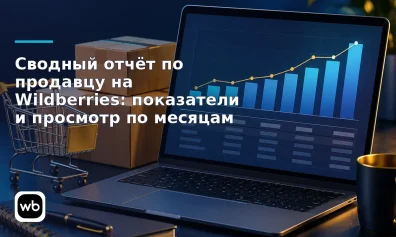 Сводный отчёт по продавцу на Wildberries: показатели и просмотр по месяцам