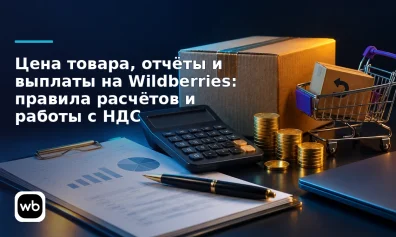 Цена товара, отчёты и выплаты на Wildberries: правила расчётов и работы с НДС